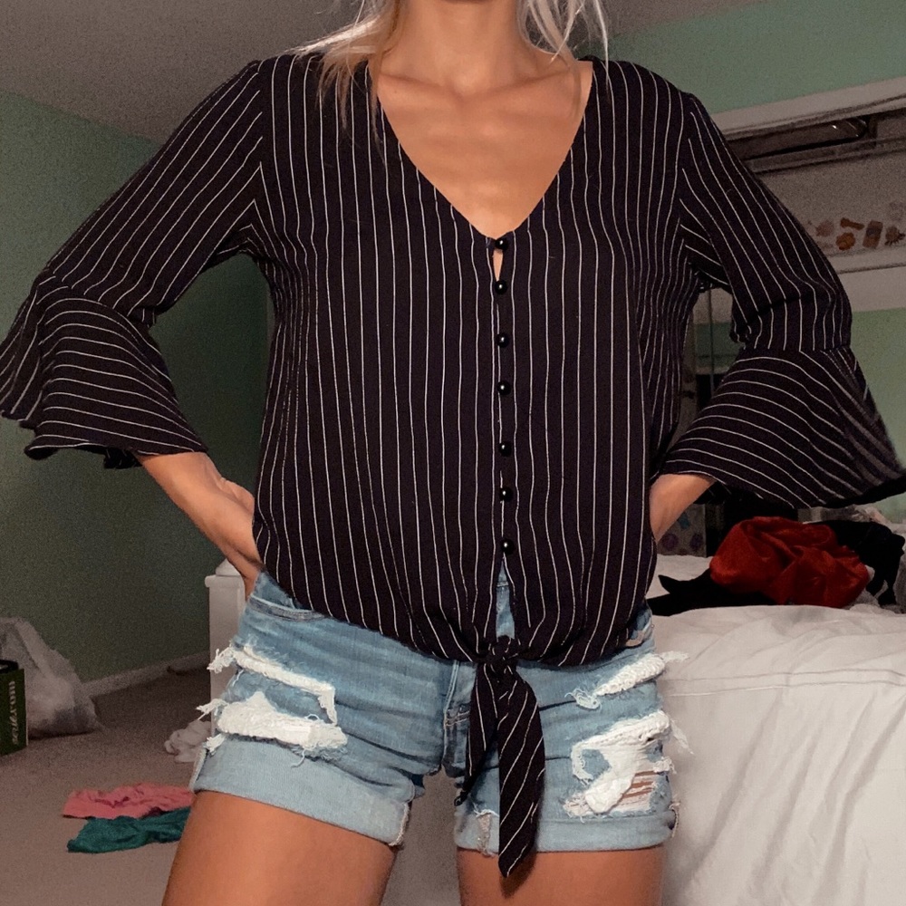cute striped blouse